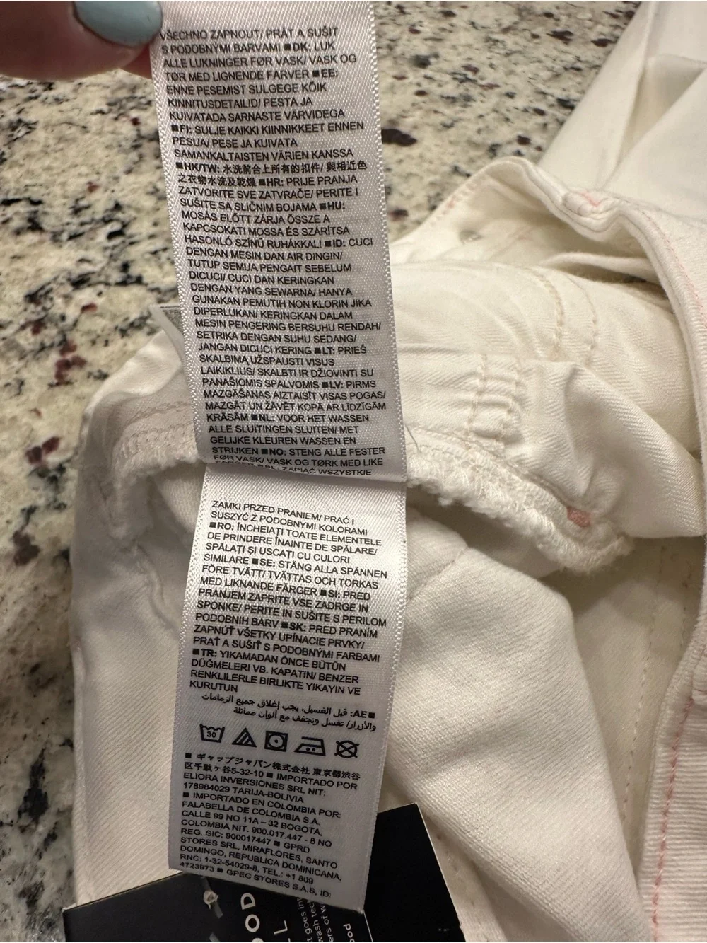 NWT Gap Kids White '70s Flare Jeans - Size 18